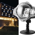 LED-Weihnachtsprojektor für den Außenbereich LED/4W/230V IP44 warm/kalt weiß