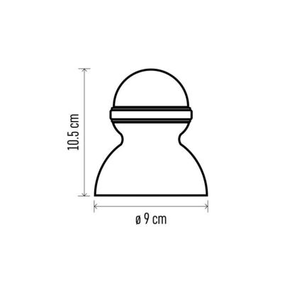 LED-Weihnachtsprojektor LED/3xAAA