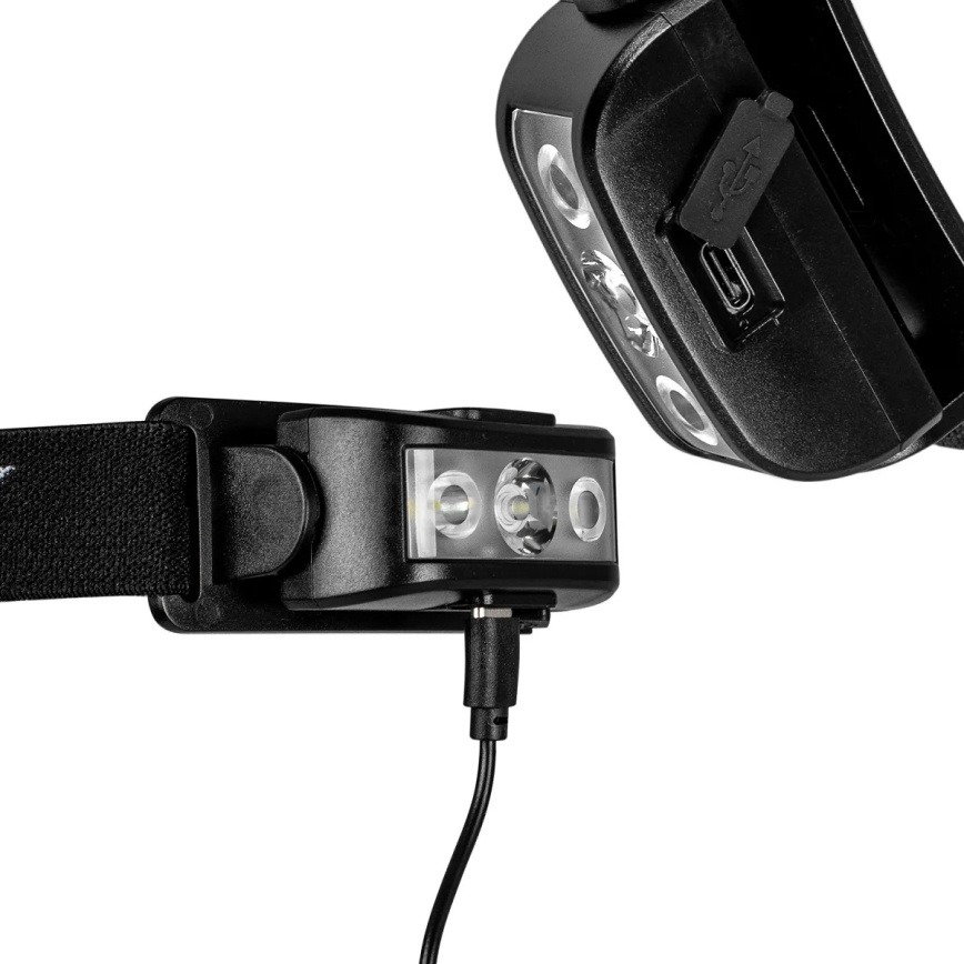 LED dimmbare wiederaufladbare Stirnlampe 3xLED/5V IPX4 100 lm 1200 mAh