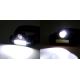 LED Wiederaufladbare Stirnlampe LED/1200mAh schwarz/rot
