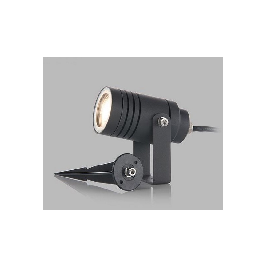 LED2 - Flutlicht NAVY 1xGU10/42W/230V anthrazit IP54
