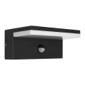 LED2 - LED-Außenleuchte mit Sensor HUGO LED/9W/230V IP54 3000K/4000K