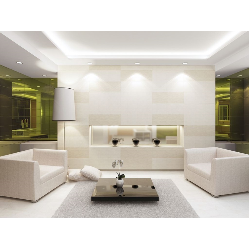 LED2 - LED Badezimmer-Einbauleuchte SLIM LED/10W/230V IP43 CRI 90