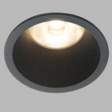 LED2 - LED Badezimmereinbauleuchte RAY LED/10W/230V schwarz IP44