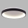 LED2 - LED-Deckenleuchte BELLA SLIM LED/38W/230V 3000/4000K schwarz