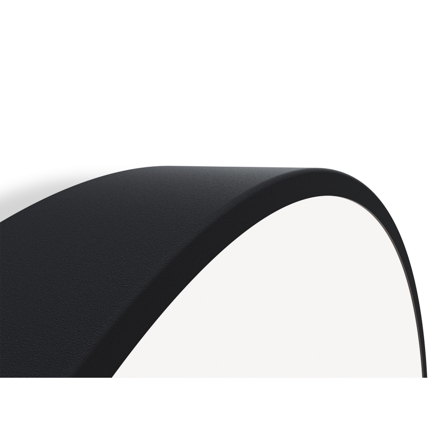 LED2 - LED-Deckenleuchte MONO SLIM LED/80W/230V 3000K/4000K Ø 80 cm schwarz