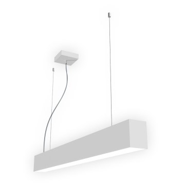 LED2 - LED-Hängeleuchte mit Seilaufhängung LINO LED/24W/230V 3000K/3500K/4000K 90 cm schwarz