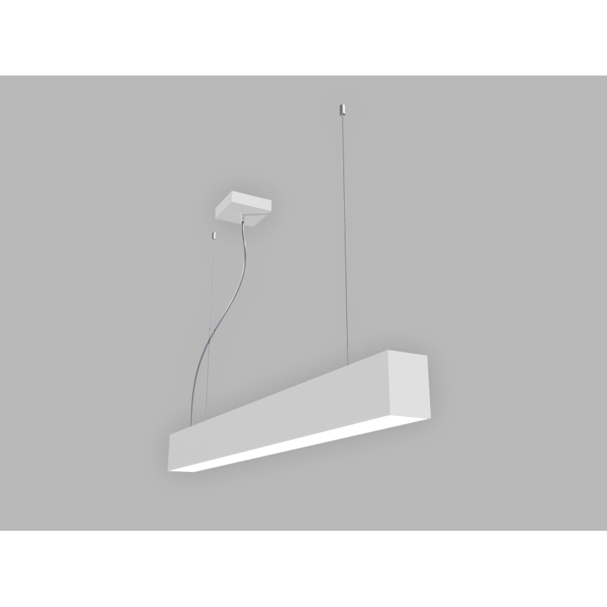 LED2 - LED-Hängeleuchte mit Seilaufhängung LINO LED/24W/230V 3000K/3500K/4000K 90 cm schwarz
