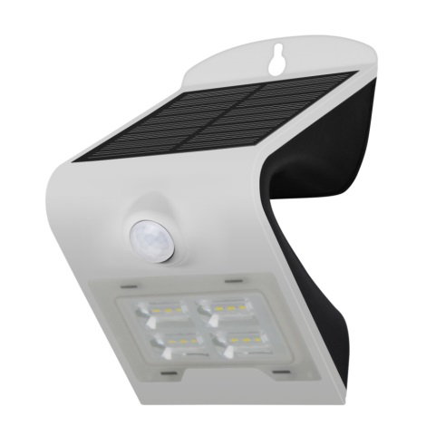 LEDKO 08423L - LED Solar Wandleuchte mit Sensor 1xLED/2W IP65 
