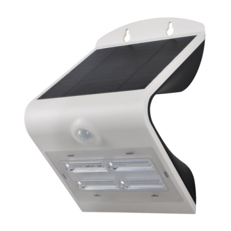LEDKO 08426L - LED Solar-Wandleuchte mit Sensor 1xLED/3,2W IP65