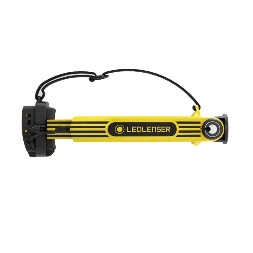 Ledlenser EXH6R - dimmbare, wiederaufladbare LED-Stirnlampe LED/1900 mAh IP68 250 lm 15 h gelb