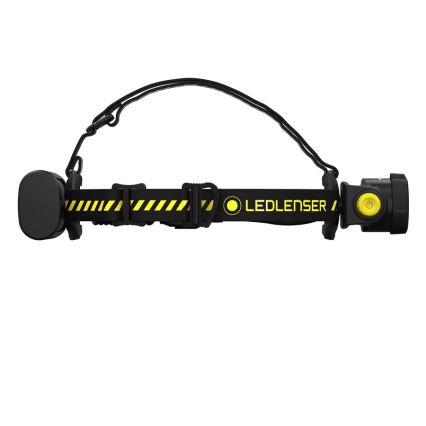 Ledlenser H15R WORK - dimmbare, wiederaufladbare LED-Stirnlampe LED/4800 mAh IP67 2500 lm 70 h schwarz