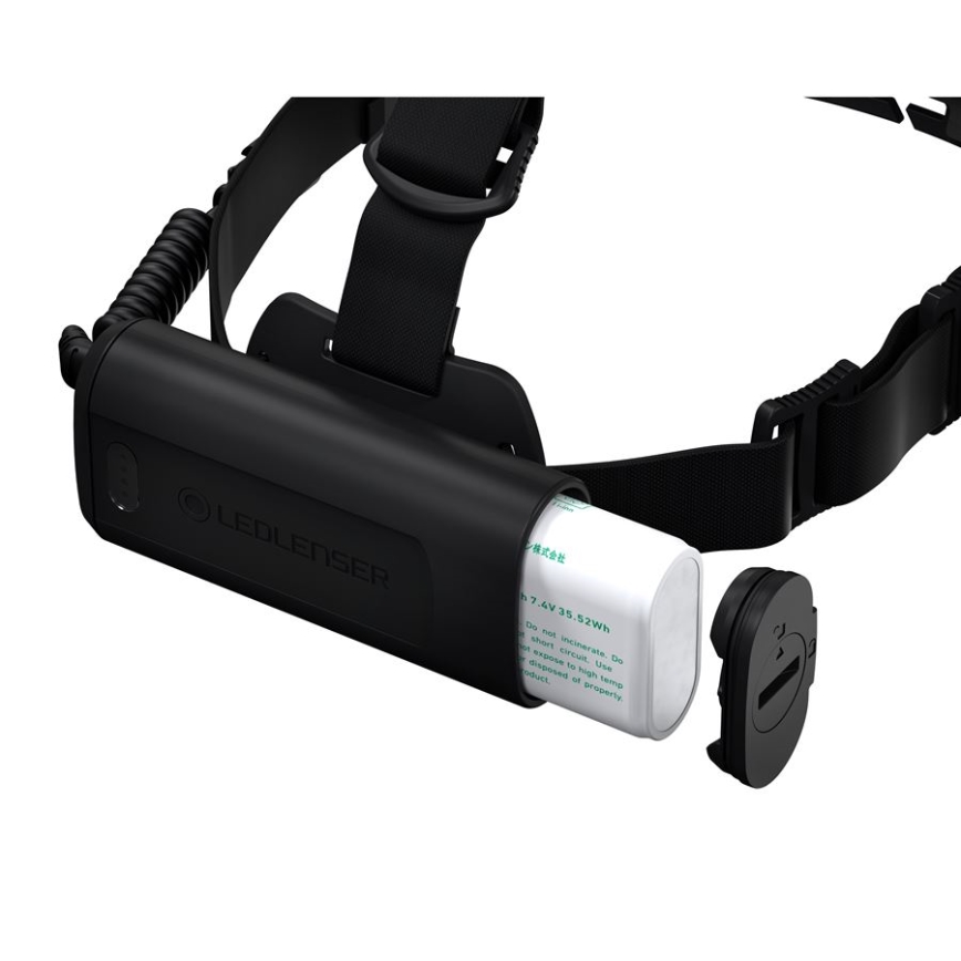 Ledlenser H19R CORE - LED dimmbare, wiederaufladbare Stirnlampe LED/4800 mAh IP67 3500 lm 20 h schwarz