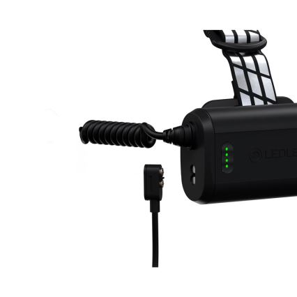 Ledlenser H19R SIGNATURE - dimmbare, wiederaufladbare LED-Stirnlampe, 4800 mAh, IP68, 4000 lm, 20 h, schwarz