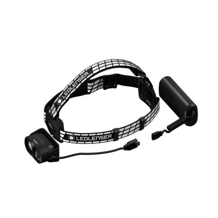 Ledlenser H19R SIGNATURE - dimmbare, wiederaufladbare LED-Stirnlampe, 4800 mAh, IP68, 4000 lm, 20 h, schwarz