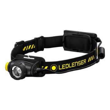 Ledlenser H5R WORK - dimmbare, wiederaufladbare LED-Stirnlampe, 1800 mAh, IP67, 500 lm, 45 h, schwarz
