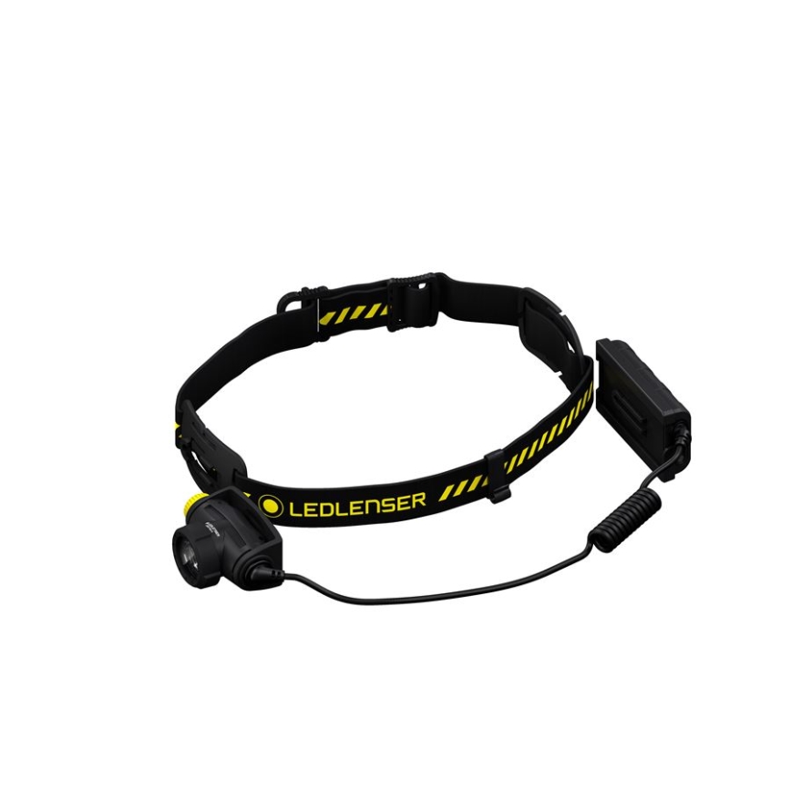 Ledlenser H5R WORK - dimmbare, wiederaufladbare LED-Stirnlampe, 1800 mAh, IP67, 500 lm, 45 h, schwarz