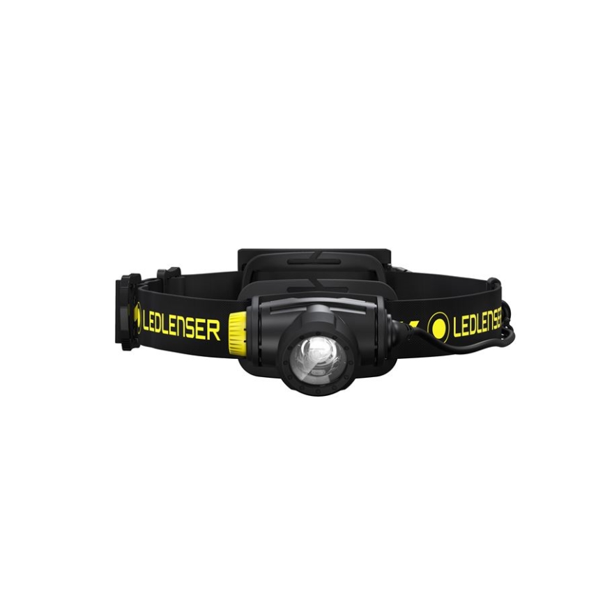 Ledlenser H5R WORK - dimmbare, wiederaufladbare LED-Stirnlampe, 1800 mAh, IP67, 500 lm, 45 h, schwarz