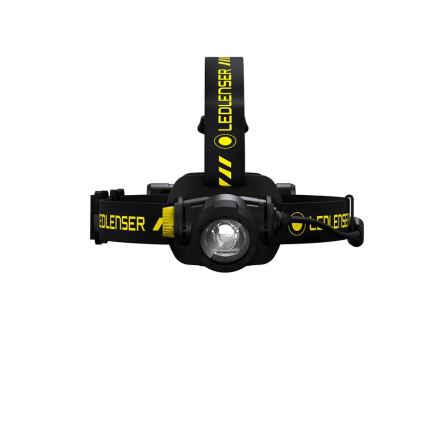Ledlenser H7R WORK - Dimmbare, wiederaufladbare LED-Stirnlampe, 4800 mAh, IP67, 1000 lm, 60 h, schwarz