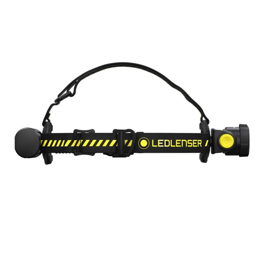Ledlenser H7R WORK - Dimmbare, wiederaufladbare LED-Stirnlampe, 4800 mAh, IP67, 1000 lm, 60 h, schwarz