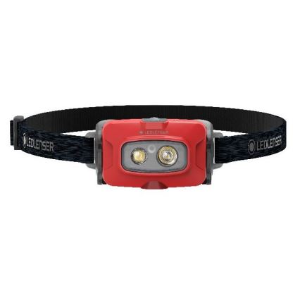 Ledlenser HF4R Core - dimmbare, wiederaufladbare LED-Stirnlampe LED/1000 mAh IP68 500 lm 35 h rot
