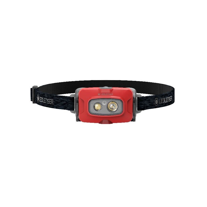 Ledlenser HF4R Core - dimmbare, wiederaufladbare LED-Stirnlampe LED/1000 mAh IP68 500 lm 35 h rot