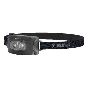 Ledlenser HF4R Core - LED stufenlos dimmbare, wiederaufladbare Stirnlampe, 1000‑mAh‑Akku, IP68, 500 lm, 35 h, schwarz