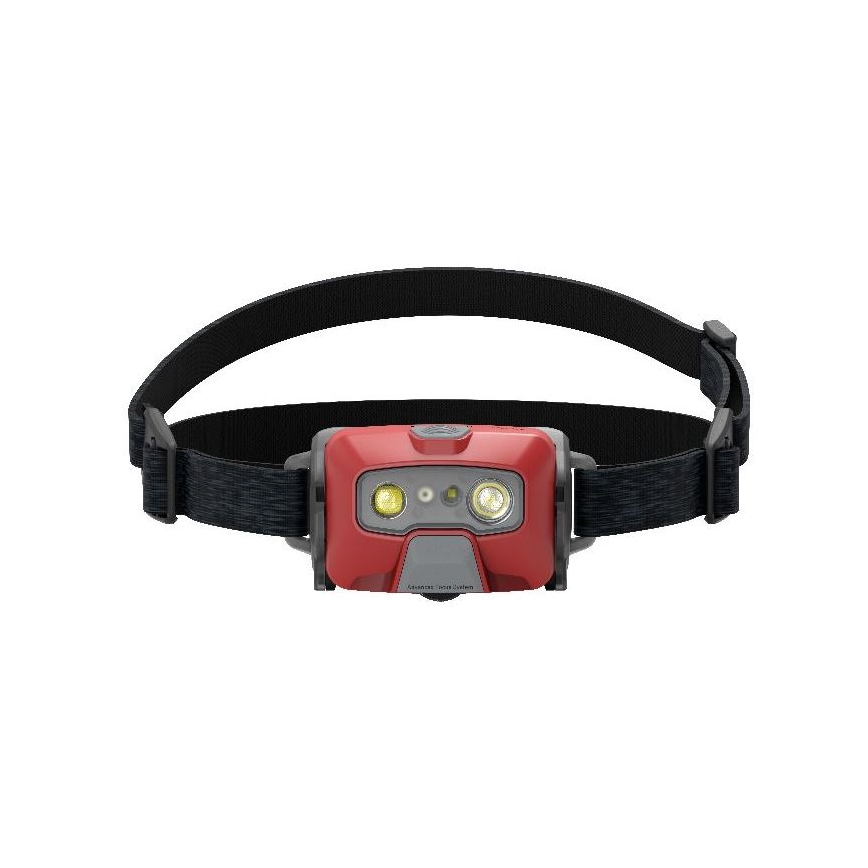 Ledlenser HF6R Core - dimmbare, wiederaufladbare LED-Stirnlampe, LED/2000 mAh, IP68, 800 lm, 60 h, rot