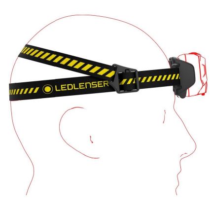 Ledlenser HF6R Work - dimmbare, wiederaufladbare LED-Stirnlampe LED/2000 mAh IP68 800 lm 60 h schwarz