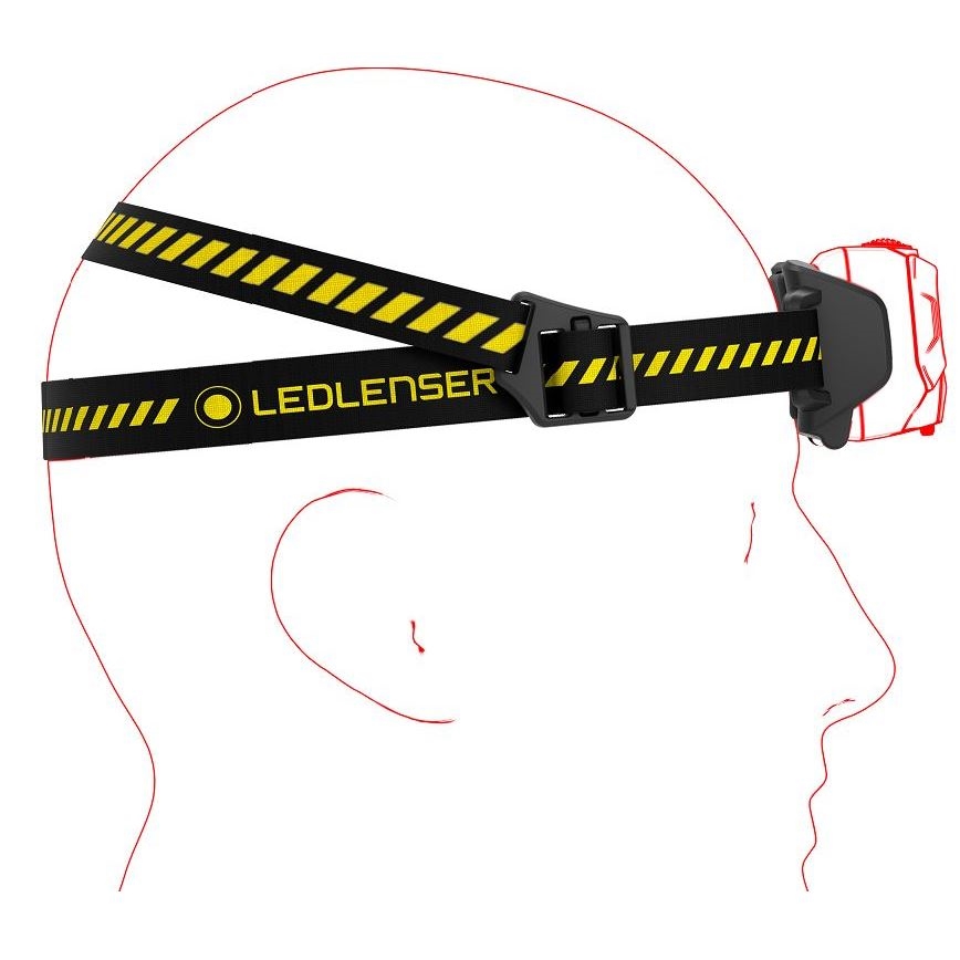 Ledlenser HF6R Work - dimmbare, wiederaufladbare LED-Stirnlampe LED/2000 mAh IP68 800 lm 60 h schwarz