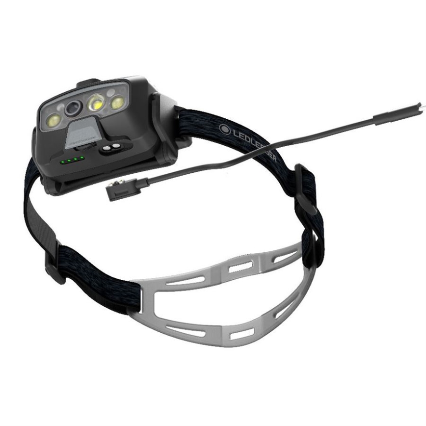 Ledlenser HF8R Core - LED dimmbare wiederaufladbare Stirnlampe LED/2000 mAh IP68 800 lm 60 h grau