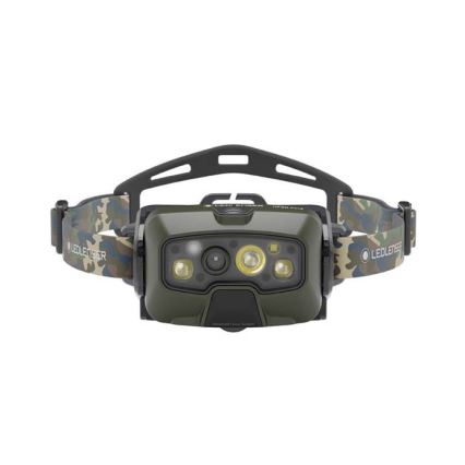 Ledlenser HF8R Core RGB - LED dimmbare, wiederaufladbare Stirnlampe LED/3700 mAh IP68 1600 lm 90 h grün