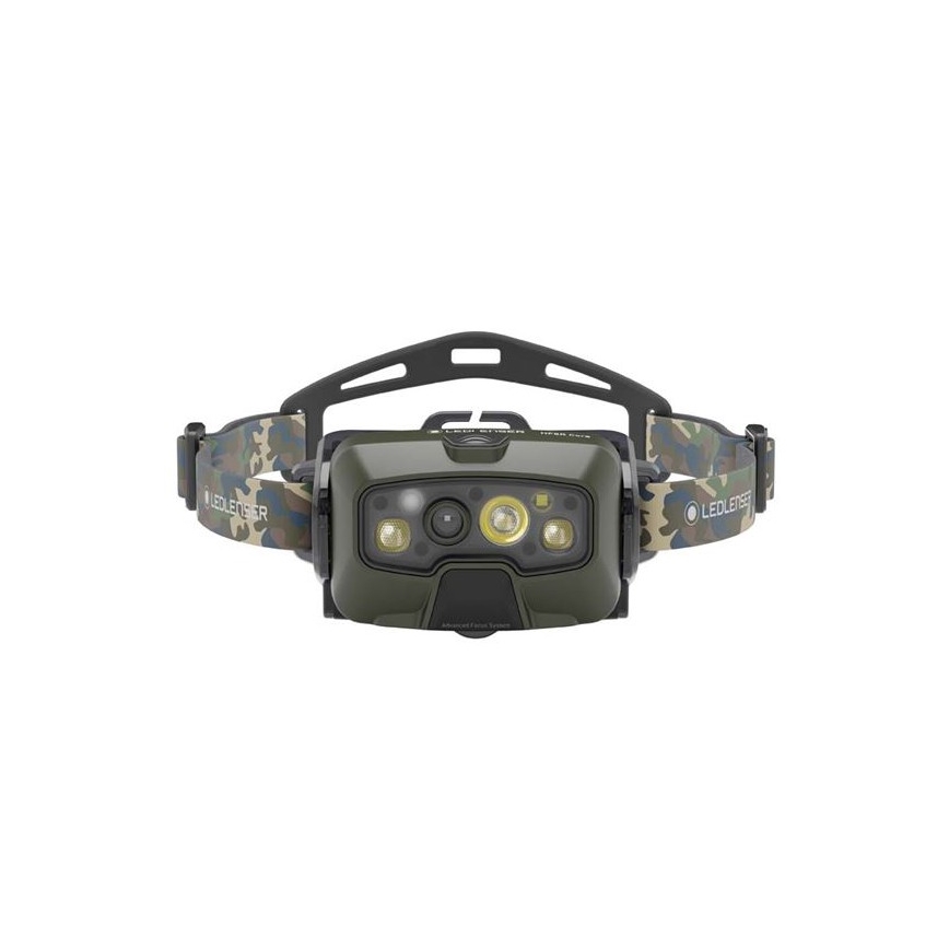 Ledlenser HF8R Core RGB - LED dimmbare, wiederaufladbare Stirnlampe LED/3700 mAh IP68 1600 lm 90 h grün