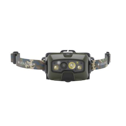 Ledlenser HF8R Core RGB - LED dimmbare, wiederaufladbare Stirnlampe LED/3700 mAh IP68 1600 lm 90 h grün