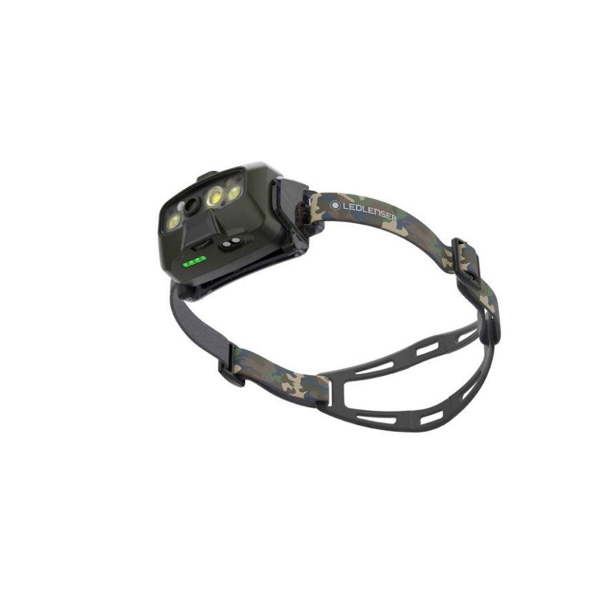 Ledlenser HF8R Core RGB - LED dimmbare, wiederaufladbare Stirnlampe LED/3700 mAh IP68 1600 lm 90 h grün