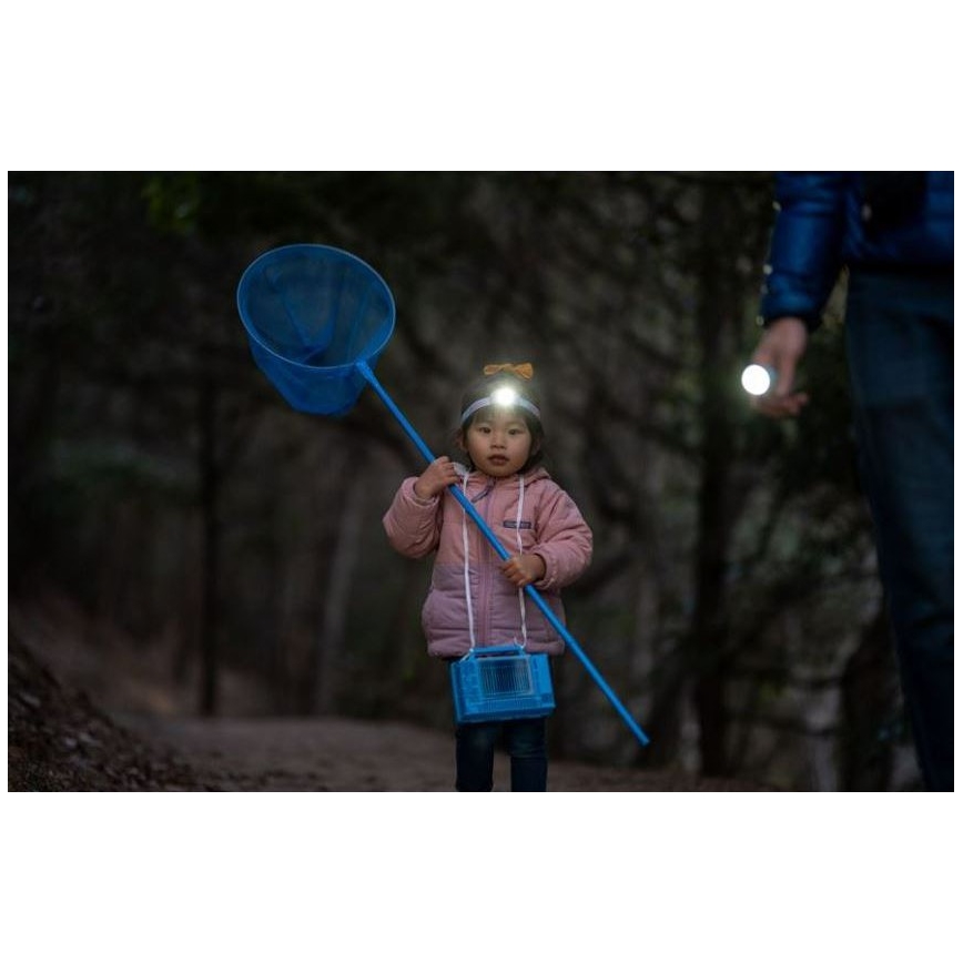 Ledlenser KIDBEAM4 RAINBOW - dimmbare Kinder-Taschenlampe LED/2xAAA IP44 violett