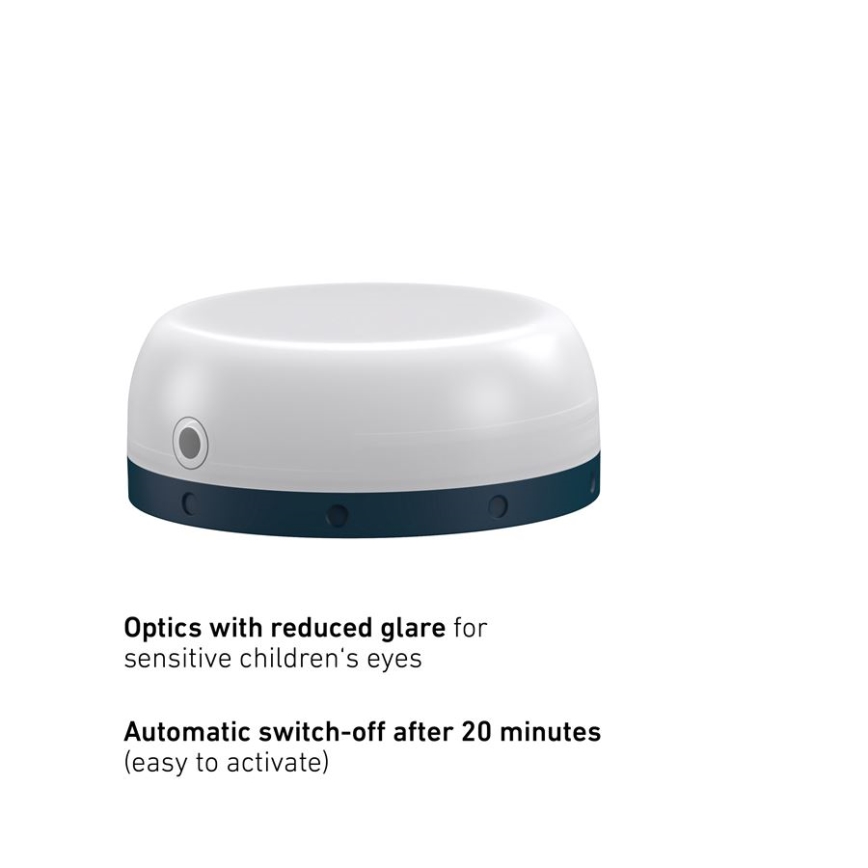 Ledlenser KIDCAMP6 DINO - dimmbare tragbare LED-Leuchte LED/3xAAA IP44 grün