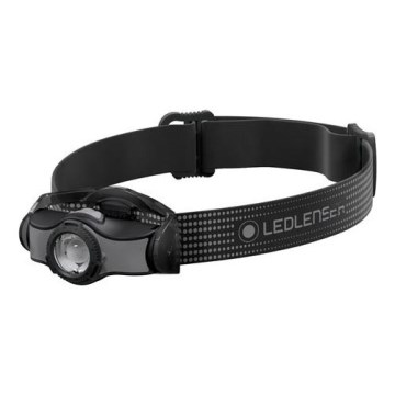 Ledlenser MH3 - Dimmbare LED-Stirnlampe LED/1xAA IP54 200 lm 35 h schwarz