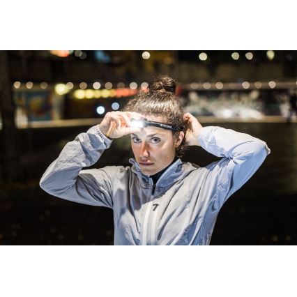 Ledlenser NEO5R - LED dimmbare wiederaufladbare Stirnlampe LED/1800mAh IP54 600 lm 35 h schwarz