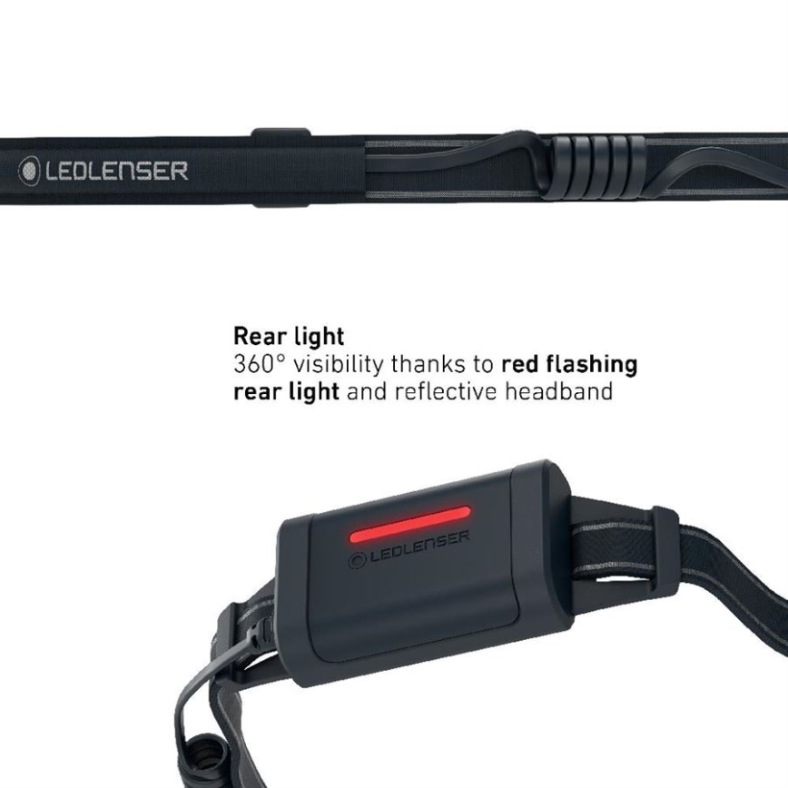 Ledlenser NEO5R - LED dimmbare wiederaufladbare Stirnlampe LED/1800mAh IP54 600 lm 35 h schwarz