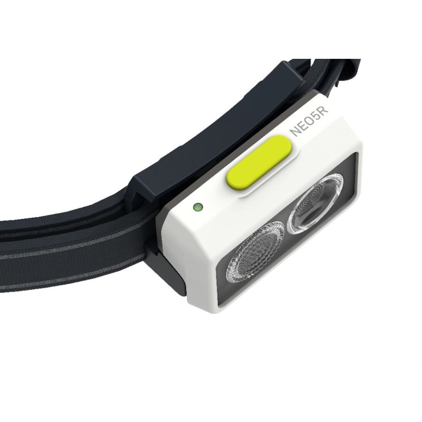 Ledlenser NEO5R - dimm- und wiederaufladbare LED-Stirnlampe LED/1800 mAh IP54 600 lm 35 h schwarz/weiß