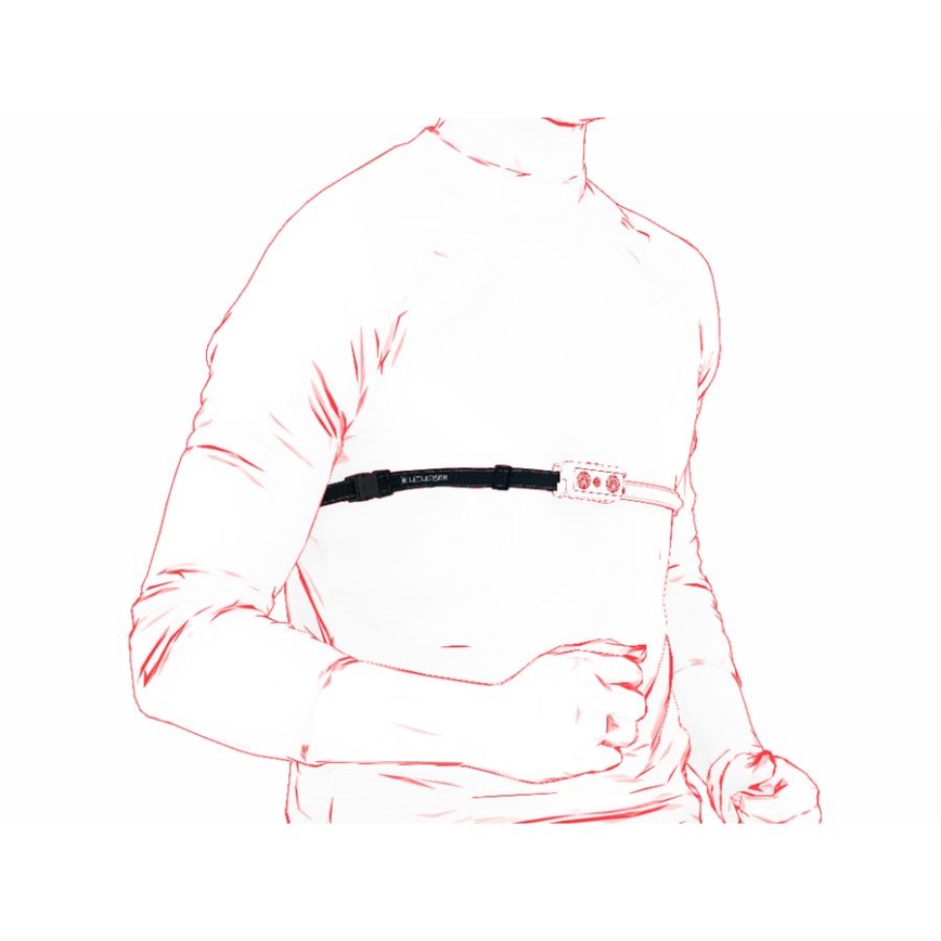 Ledlenser NEO9R - dimmbare, wiederaufladbare LED-Stirnlampe, 5000 mAh, IP54, 1200 lm, 120 h, schwarz/blau