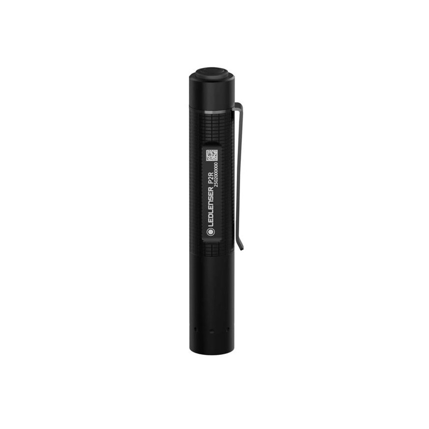Ledlenser P2R - Dimmbar, wiederaufladbare LED-Taschenlampe LED/1xAAA/300 mAh IP54 200 lm 8 h schwarz