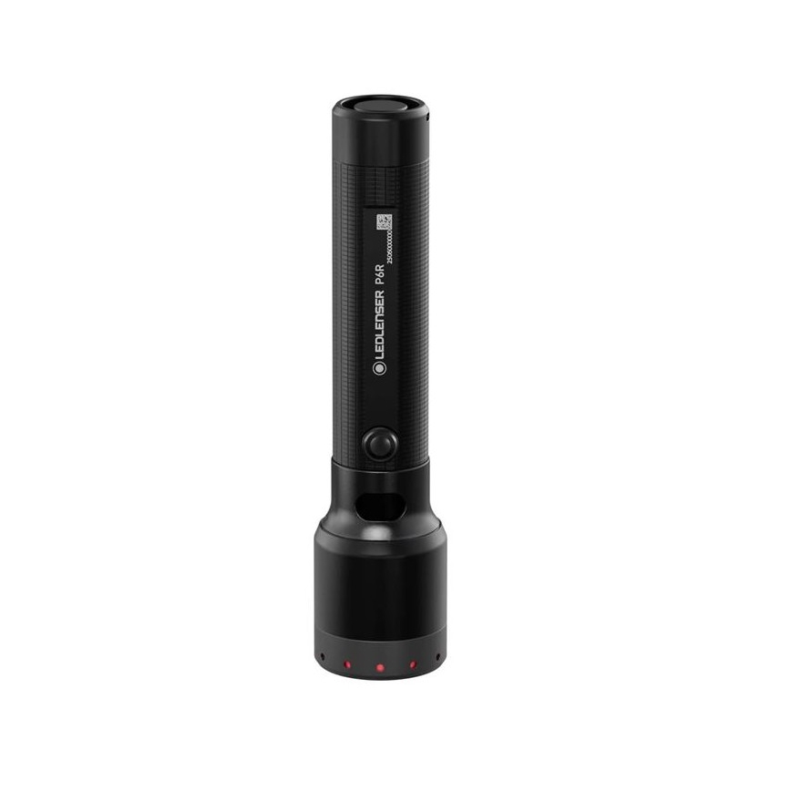 Ledlenser P6R - LED-dimmbare, wiederaufladbare Taschenlampe LED / 3000 mAh IP68 1200 lm 65 h schwarz
