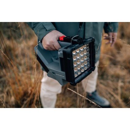 Ledlenser XP30R - dimmbare, wiederaufladbare LED-Taschenlampe, 5000 mAh, IP54, 32000 lm, 16 h, grau