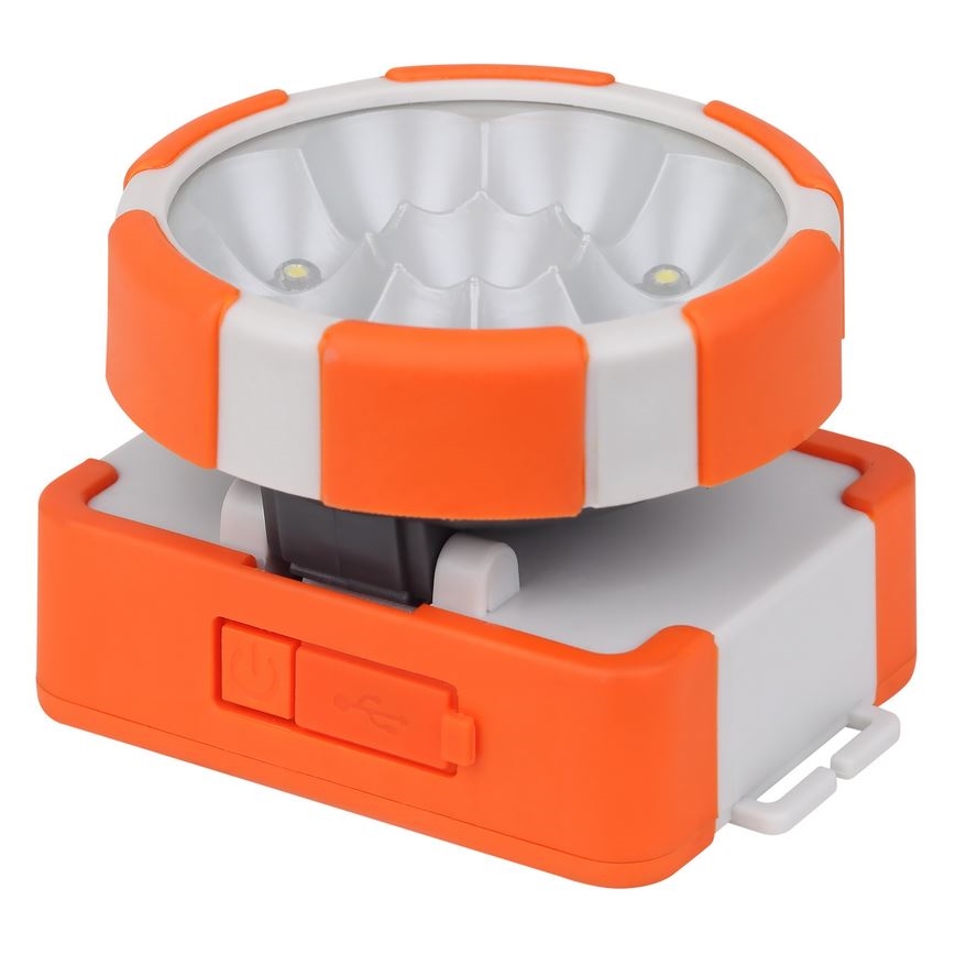 Ledvance - Aufladbare LED-Stirnlampe FLASHLIGHT LED/1,5W/5V 1200 mAh