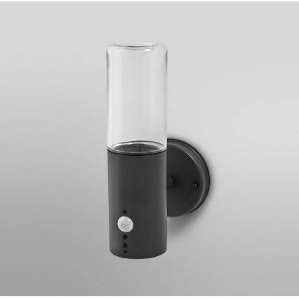 Ledvance - Außenwandleuchte mit Sensor FIGO CYLINDER 1xE27/20W/230V