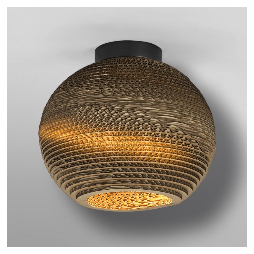 Ledvance - Deckenleuchte DECOR CARDBOARD 1xE27/15W/230V d 26 cm