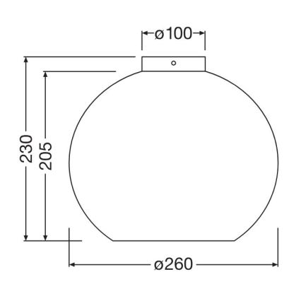 Ledvance - Deckenleuchte DECOR CARDBOARD 1xE27/15W/230V d 26 cm