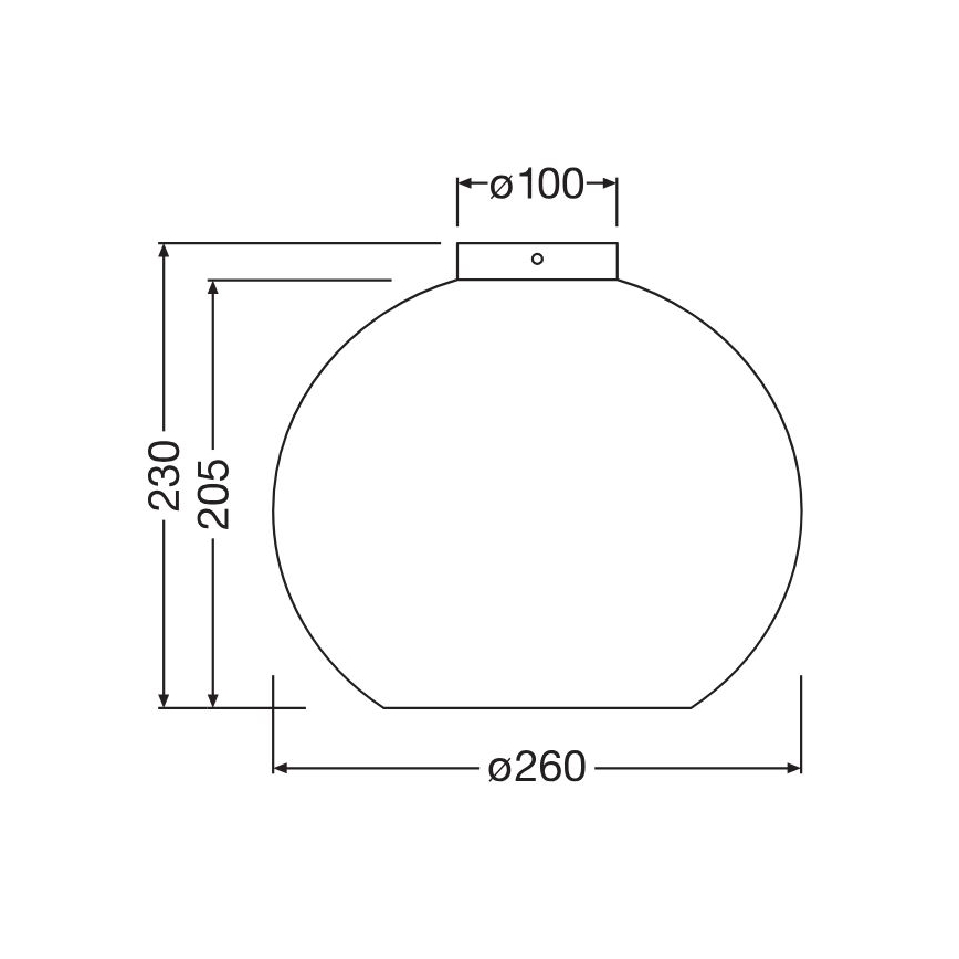 Ledvance - Deckenleuchte DECOR CARDBOARD 1xE27/15W/230V d 26 cm